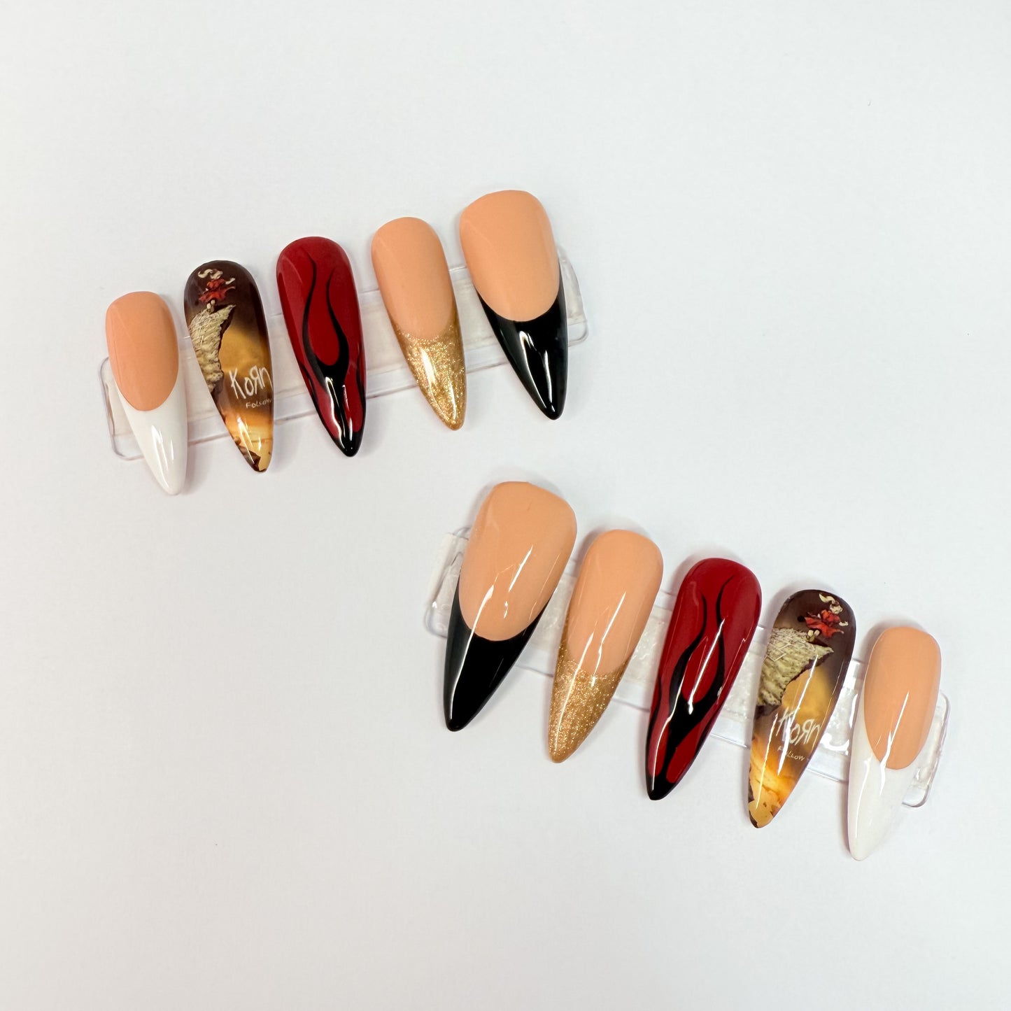 Korn 'Follow The Leader' Inspired Press-On Nails