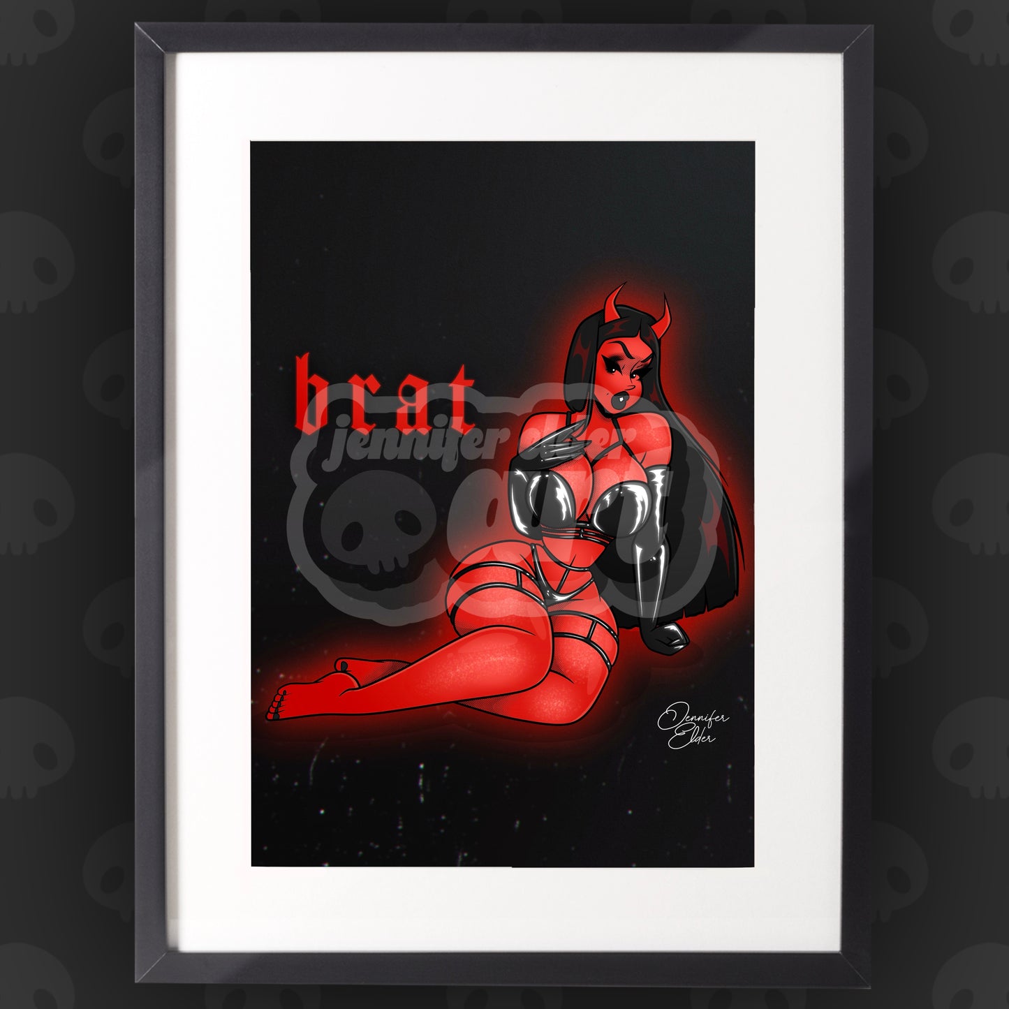 Brat Art Print