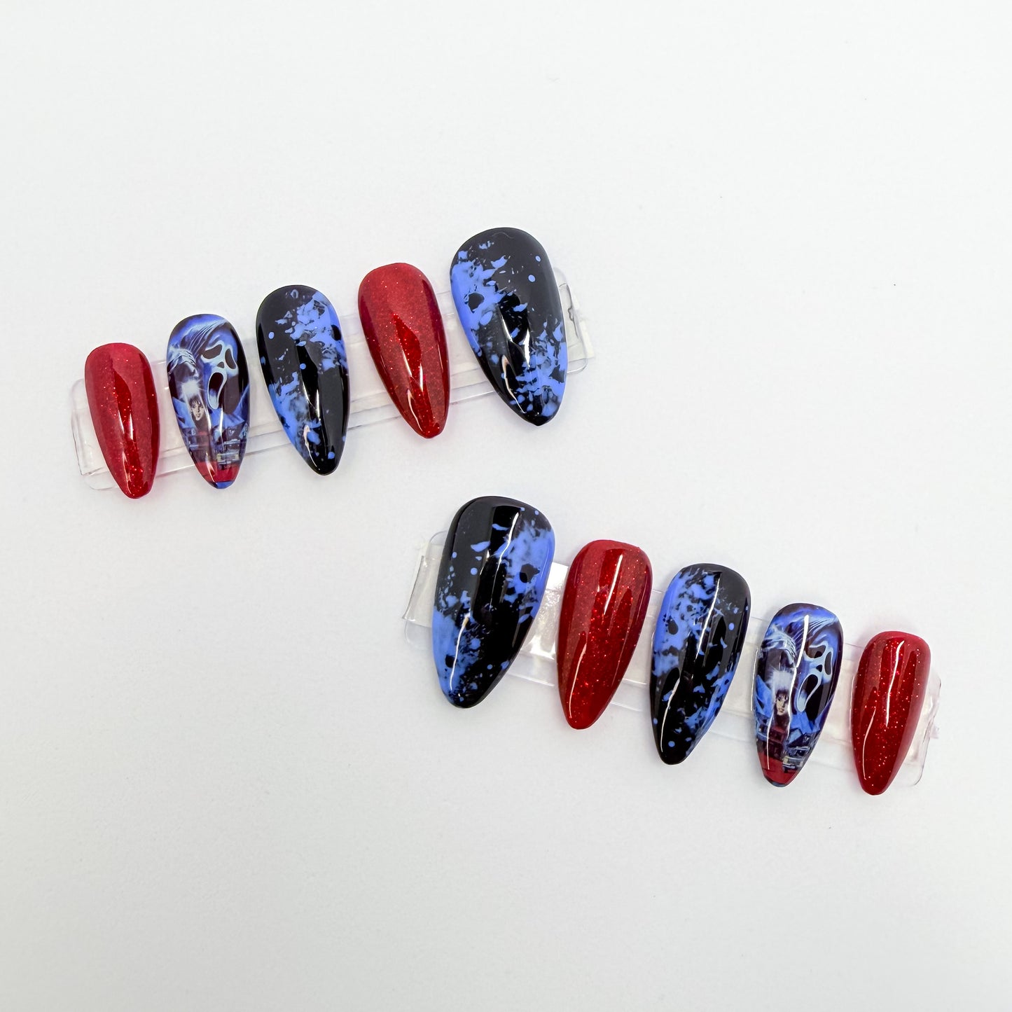 Scary Mask Made To Order Press-On Nails