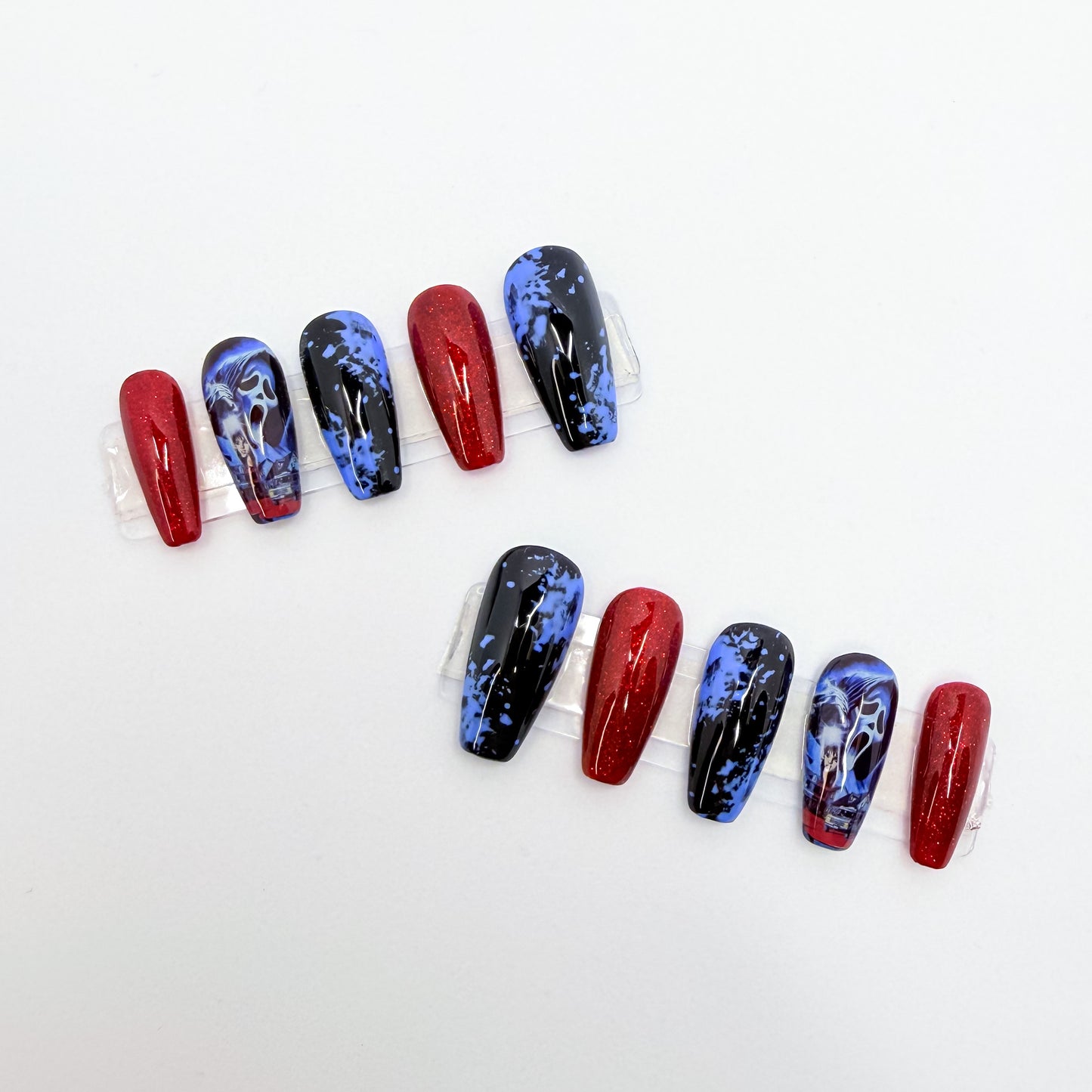 Scary Mask Made To Order Press-On Nails