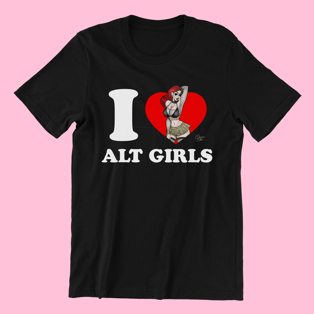 *PRE-ORDER* I (Heart) Alt Girls T-Shirt