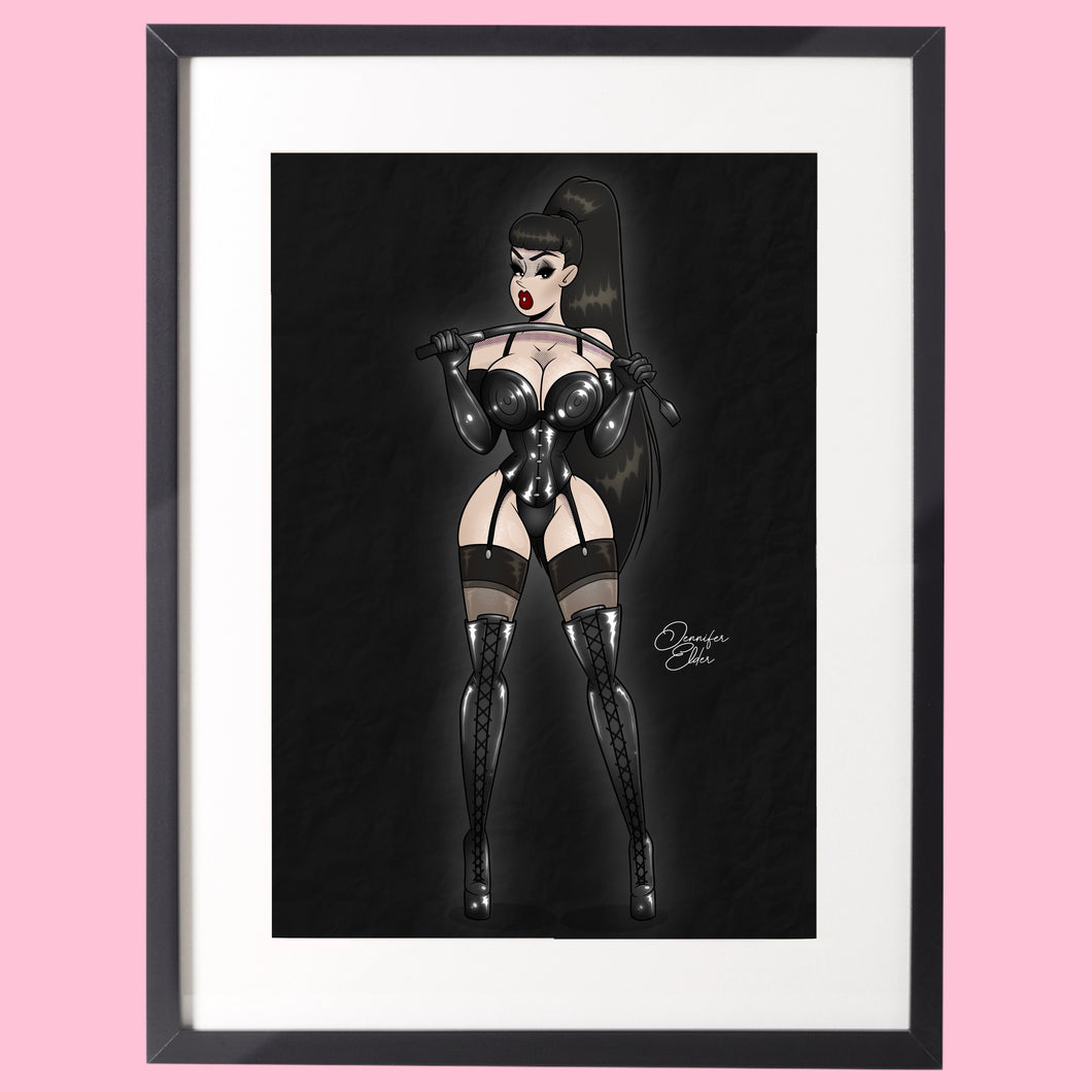 In This House (Pin Up) Art Print