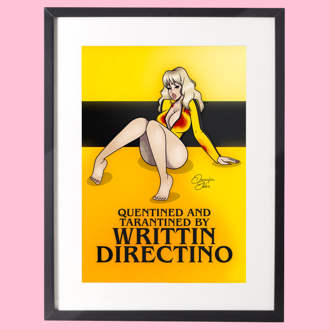 Quentined And Tarantined Art Print